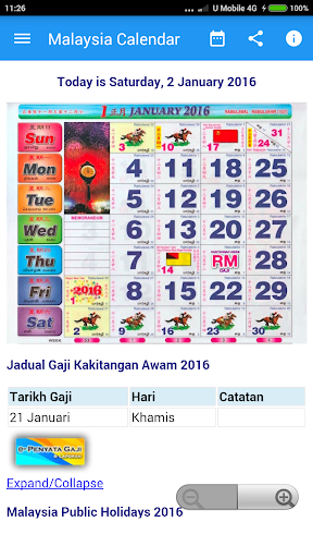 免費下載生產應用APP|Malaysia Calendar 2015 Widget app開箱文|APP開箱王