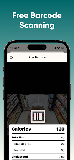 Screenshot Calorie Counter - CalorieKit