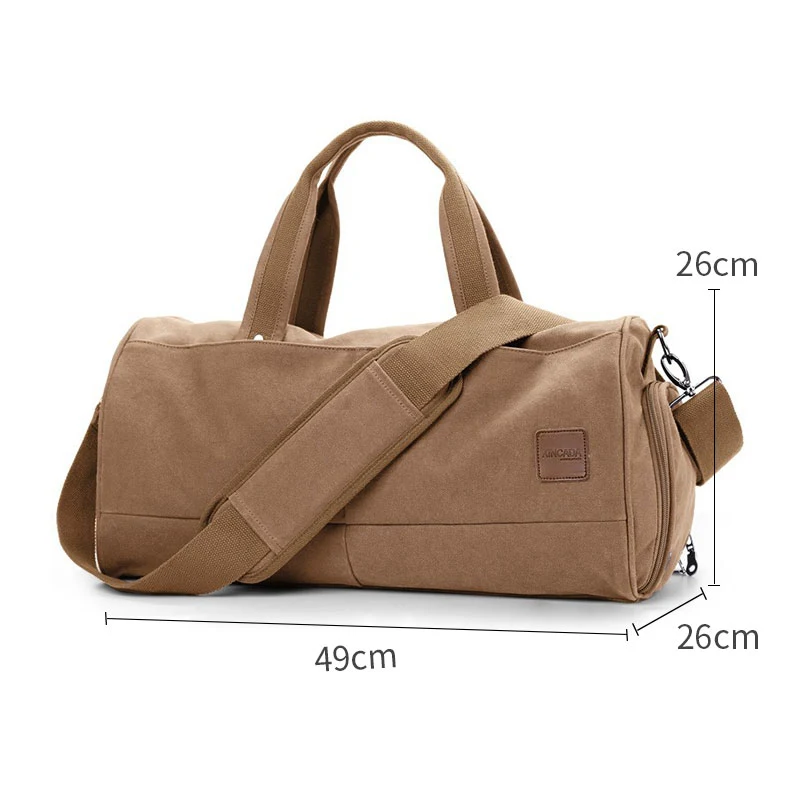 Bolsa de ginástica de grande capacidade para homens e mulheres, com separação seco e molhado, perfeita para academia e viagens.