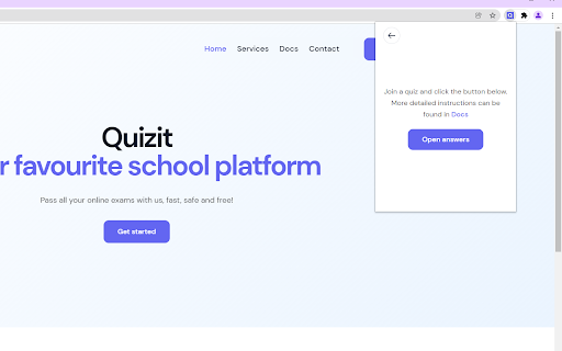 Quizit favourite school platform 