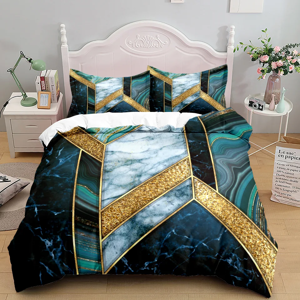 Title 2, Quilt cover three piece set for bedding home te...