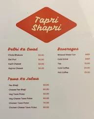 Tapri Shapri menu 3