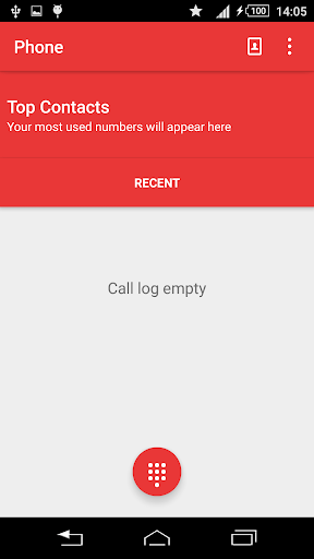 Texture Red Xperien Theme