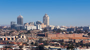 Cityscape looking Northwest towards Sandton.