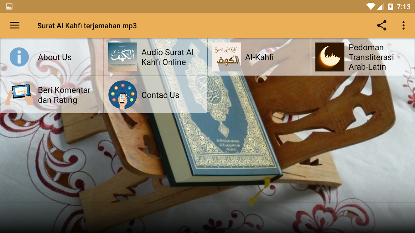 Surat Al Kahfi Terjemahan Mp3 Offline Android Apps Appagg