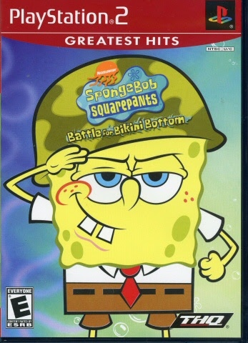 spongebob playstation 2 game