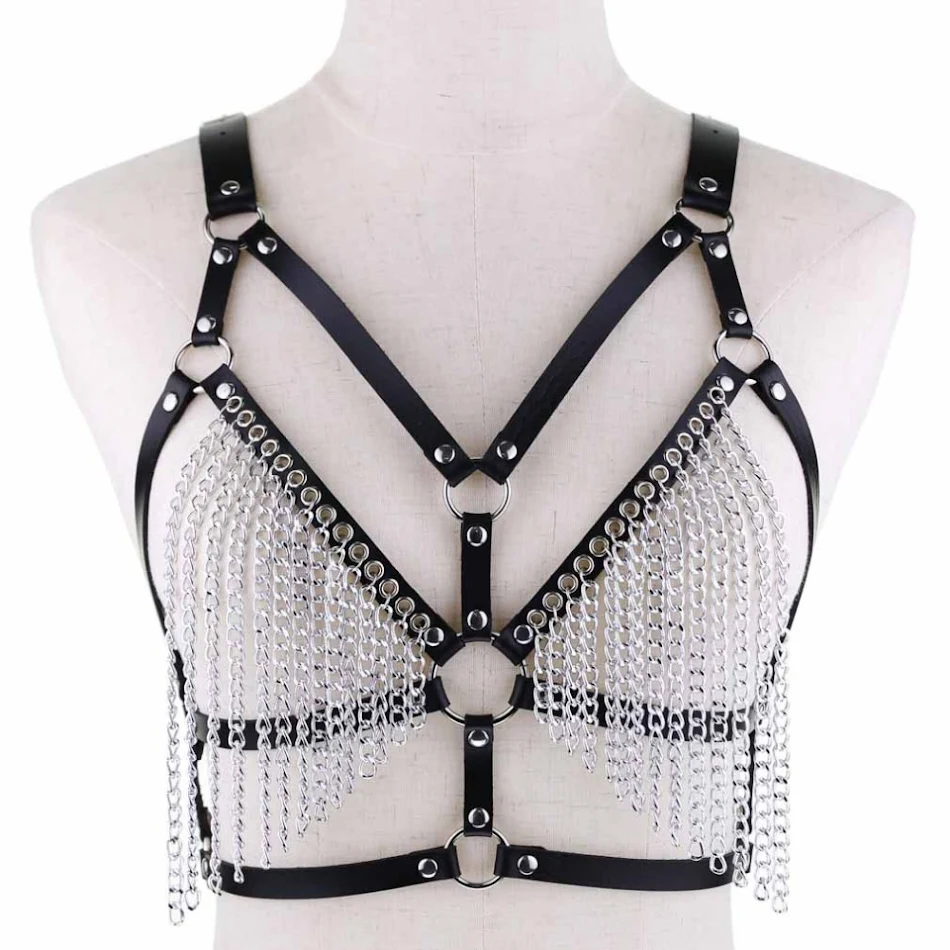 Leren ketting