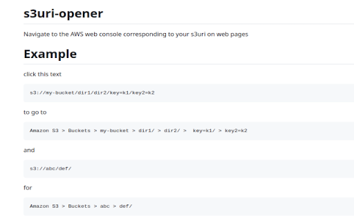 S3Uri Opener