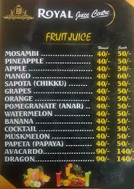 Royal Juice Centre menu 6