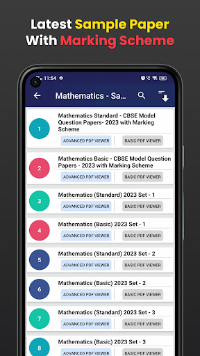 Screenshot Class 10 Sample Papers