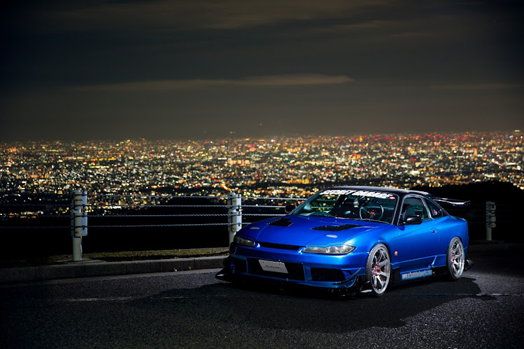 シルビアの東六甲展望台・芦屋ドライブウェイ・兵庫県・夜景、車眺めながらの撮影・スポーツカー女子に関するカスタム事例の投稿画像1枚目