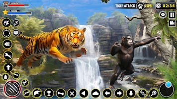 Tiger Simulator Lion games 3D Screenshot