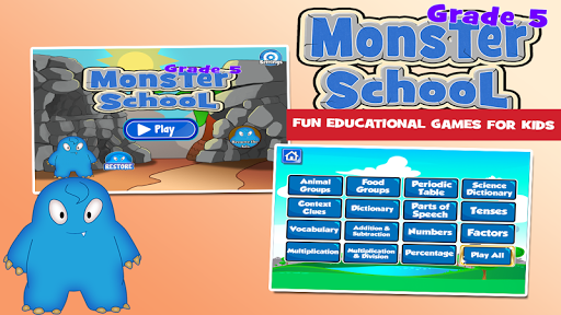 Monster's Fifth Grade Learning