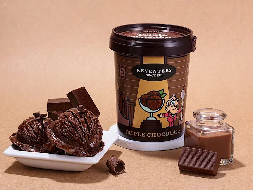 Triple Chocolate Ice Cream [450 Ml]