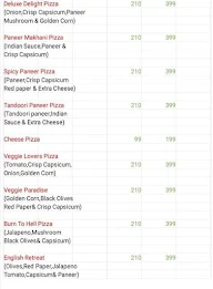 Pizzaholic menu 4