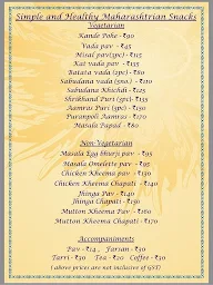 Suryawanshi Restaurant menu 2