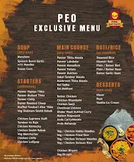 Lal Mirchi menu 1