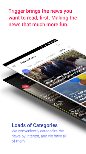 Trigger-discover trending news