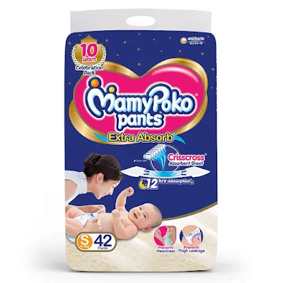 Mamypoko Pants Standard Small - 46 Diaper - 46 pcs