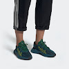 adidas x pusha t ozweego tech mineral / dark green