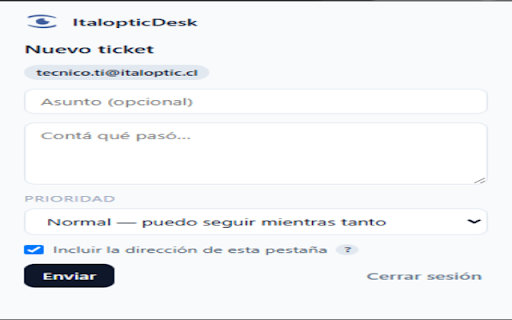 ItalopticDesk screenshot 2