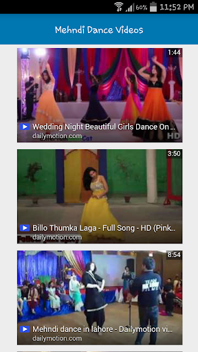 Mehndi Dance Songs Videos