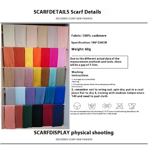 Title 1, 300 Rings Velvet Scarf Thin Solid Color And Pla...