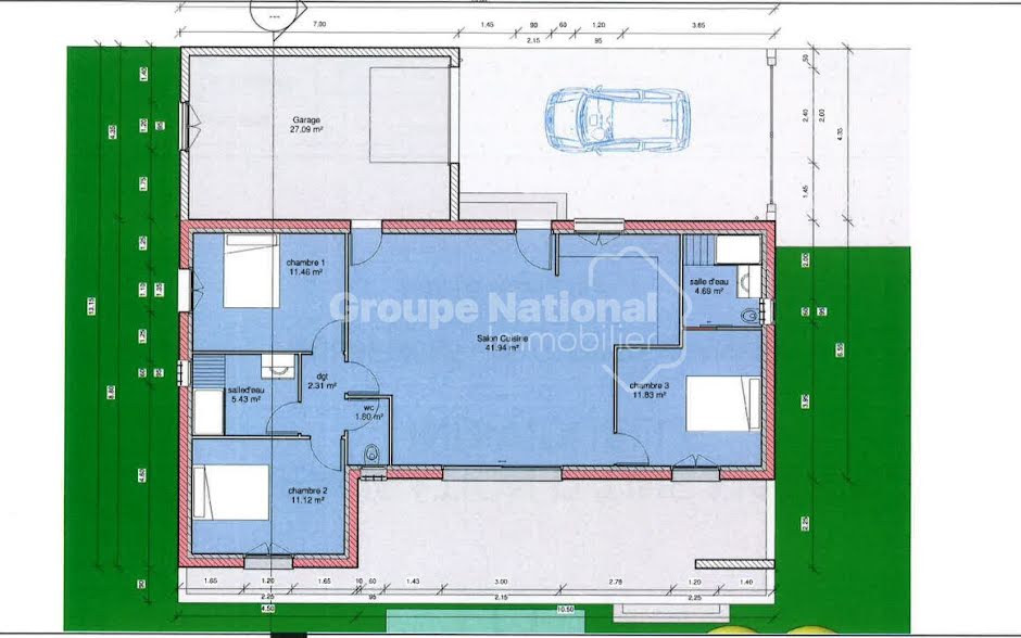 Vente maison 4 pièces 92 m² à Aubignan (84810), 336 000 €