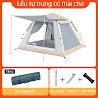 Lều Cắm Trại Tự Bung Cho 4 - 5 Người - Lều Dã Ngoại Du Lịch Bung Mái 2 Lớp Thông Thoáng, Chống Muỗi Và Tia Bức Xạ