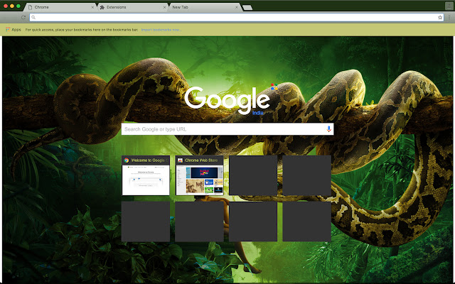 The Jungle Book chrome extension