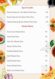 Dosa Paradise menu 2