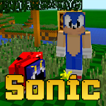 Cover Image of Скачать Mod Sonic 2 for Minecraft PE 1.3 APK