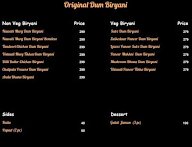 Urban Bawarchi menu 2