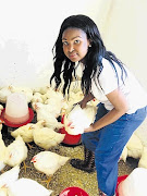 Nezisa Sogoni wants to create employment for youths in her village at her poultry farm. 