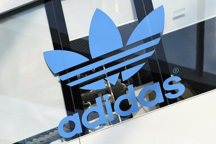 The Adidas logo at the company's headquarters in Herzogenaurach, Germany, August 9, 2019. Picture: REUTERS/ANDREAS GEBERT/FILE PHOTO