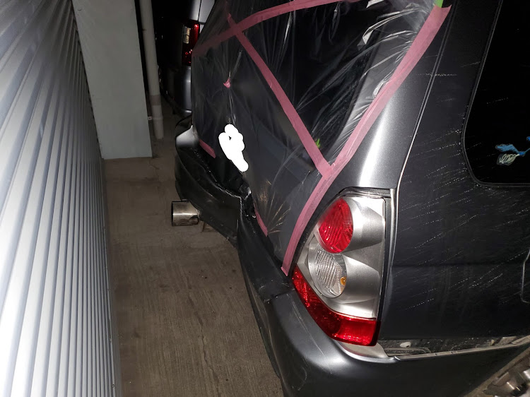 フォレスターの愛車・事故には気をつけよう・事故車に関するカスタム事例の投稿画像1枚目