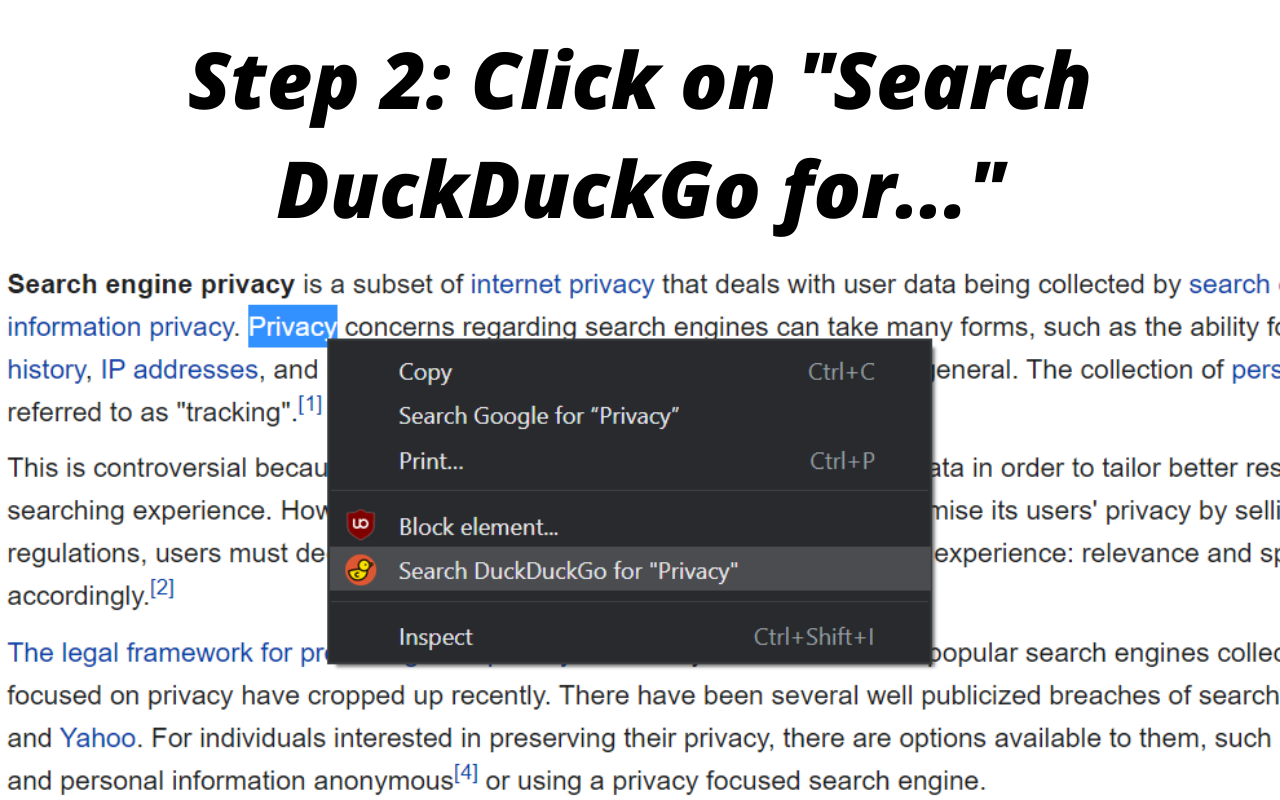 Search With DuckDuckGo Preview image 4