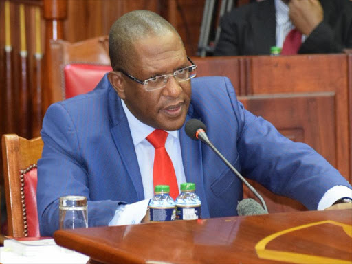 Environment CS Keriako Tobiko.