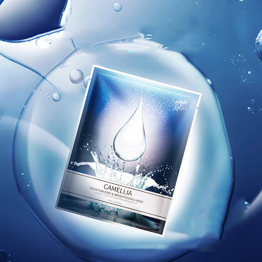 Title 3, Camellia mask for radiant and smooth skin. Inte...