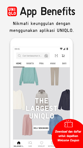 Screenshot UNIQLO ID