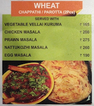 Anjappar menu 2