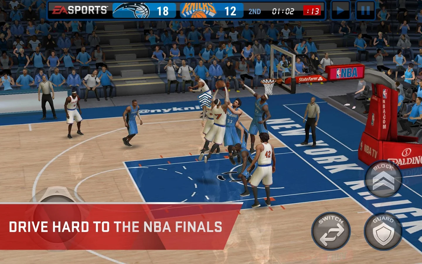   NBA LIVE Mobile: captura de tela 