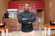 Thamsanqa Khumalo is the owner of  Cafe Villa Nova in Benoni on the East Rand./Mduduzi Ndzingi