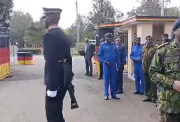 The officer who was promoted by IG Japhet Koome.