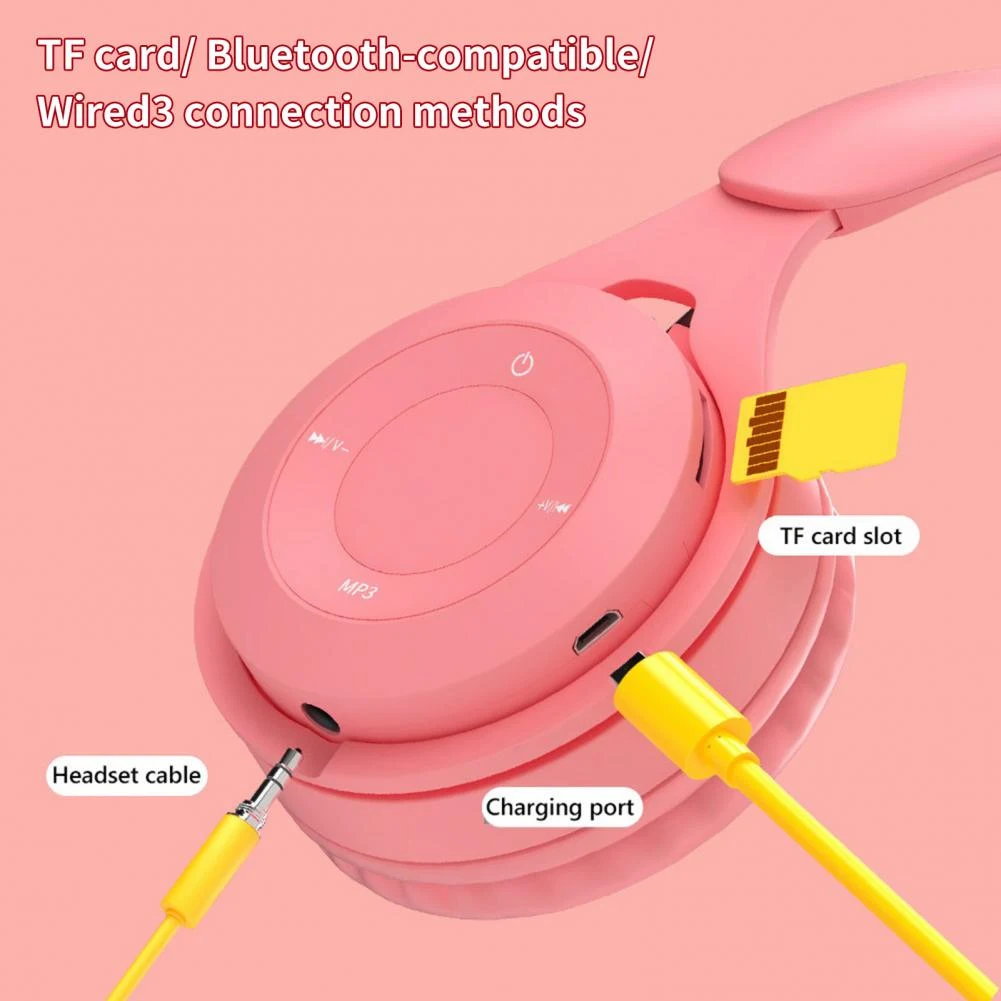 Title 10, New Headset Folding Bluetooth Headset Enjoy wir...