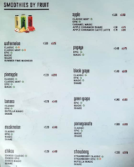 Drunken Monkey menu 1