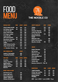 V Love Noodles menu 1