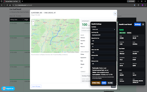 HaulIQ — Load Profitability Scorer screenshot 5