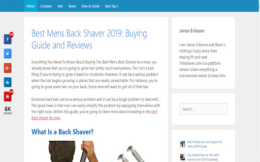 HOW TO USE A BACK SHAVER