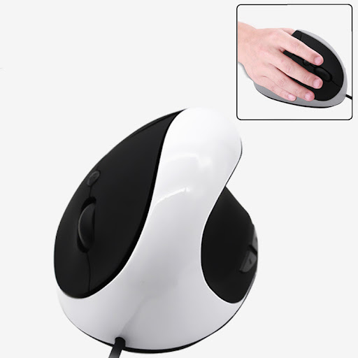 Title 3, Vertical wired mouse for ergonomic comfort and ...